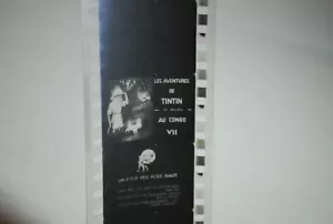 FILMSPULE NR. 7 TINTIN AU CONGO SCHWARZ-WEISS 50/60er JAHRE - Bild 1 von 2
