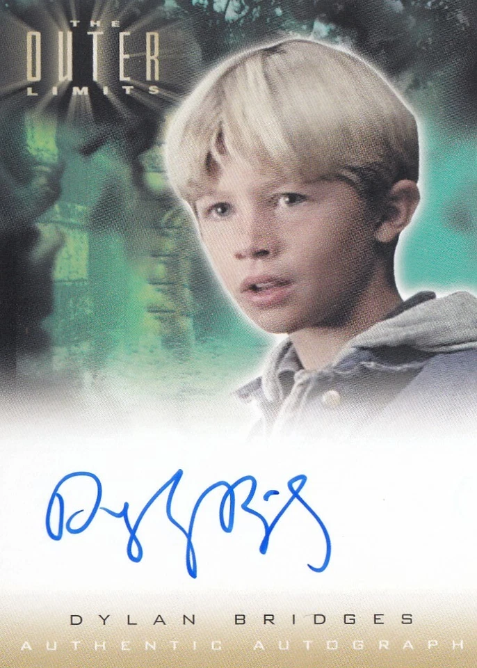 THE OUTER LIMITS:SEX,CYBORGS & SCIENCE FICTION - A11 DYLAN BRIDGES AUTOGRAPH - Image 1 of 1