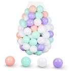 TRENDBOX Ball Pit Balls for Ball Pit Light Pink/Green/White/Makaron Purple