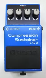 BOSS CS-3 Compression Sustainer Effects Pedal MIJ 1988 #165 ACA 12V DHL or EMS - Picture 1 of 12