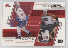 2002 ITG Be A Player Memorabilia Big Deal Ruby Peter Forsberg Eric Lindros HOF
