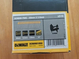 dewalt dcn890 pins 50mmx2.6mm (x510) - Picture 1 of 2