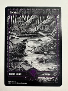 Full Art MTG Swamp - 237/277 VOW - Playset - Picture 1 of 3