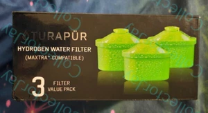Turapur Hydrogen Water Pitcher Filters Maxtra Compatible (1) 3 Filter Value Pack - Picture 1 of 3