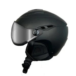 Demon Team Visor Ski & Snowboard Helmet NEW Black - Picture 1 of 9