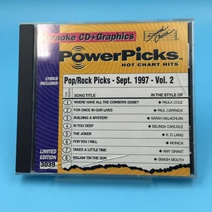 Sound Choice Karaoke Disc Power Picks SC3039 Pop/Rock Picks Sept. 1997 Vol. 2 - Picture 1 of 5