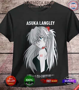 T-Shirt Asuka Langley Neon Genesis Evangelion japanischer Anime NERV T-Shirt - Bild 1 von 21