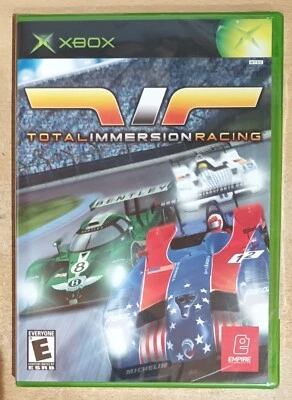 TOTAL IMMERSION RACING XBOX GAME brand new Microsoft spine-sealed RARE USA NTSC - Image 1 of 3