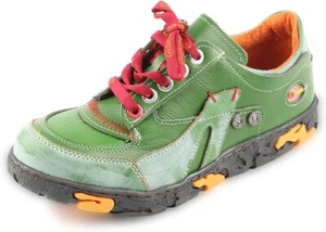 Chshoer Women's Leather Hand Stitching Patchwork Shoes Lace-Up Size 10.5 - NIB - Picture 1 of 5
