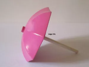Lego 4094 Umbrella Dark Pink bar 4095 Parapluie Rose Scala Belville 5802 A23 - Bild 1 von 1
