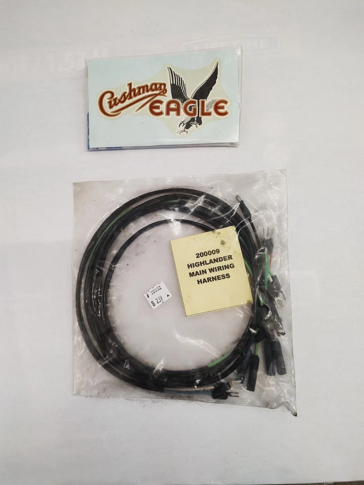 Arnés de cableado principal Highlander Cushman Eagle 200009 OEM Foto 1 de 3