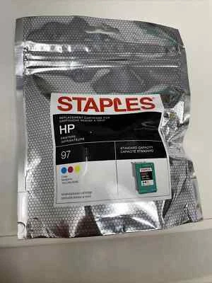 New Staples Inkjet Cartridge Replacement for HP 97 (Tri-color) - Free Shipping - Image 1 of 2