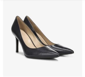 NIB Anna Pump Size 8M in Inky Navy Leather Orig $130 by Naturalizer - Picture 1 of 12