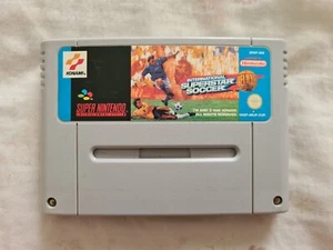 INTERNATIONAL SUPERSTAR SOCCER DELUXE Super Nintendo NES SNES UK / EUROPEAN PAL - Picture 1 of 2