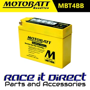Motobatt Premium Battery for Yamaha TTR 50 E 2018-2021 MBT4BB AGM - Picture 1 of 10