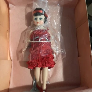 1980’s Vintage #1118 Madame Alexander Flapper 8" Brunette Doll W/ ORG Box & Tag - Picture 1 of 7