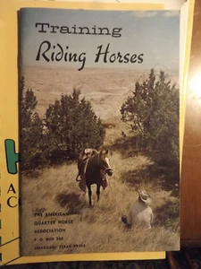Training Riding Horses-American Quarter Horse(Wayne Dinsmore) Softcover -1974 - Imagen 1 de 1