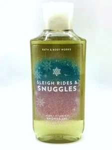 Sleigh Rides Snuggles Shower Gel Wash Bath Body Works 8 oz vanilla bourbon pine - Picture 1 of 1