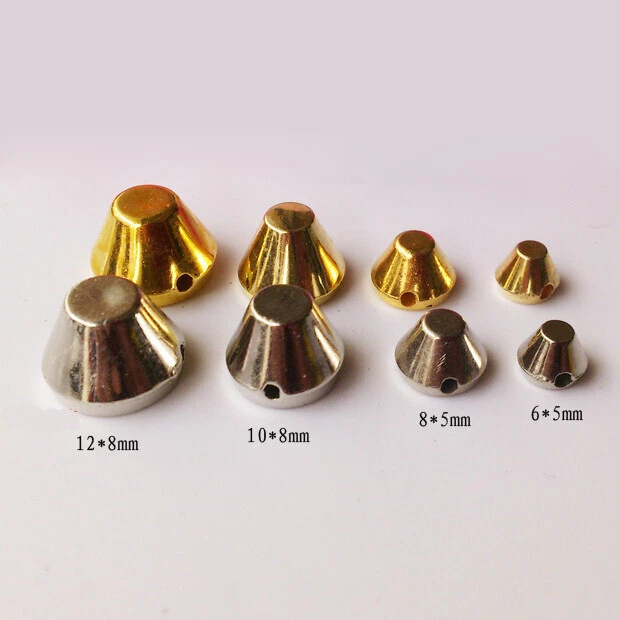 Plastic Punk Cone Studs Rivet Bullet Spike Cone Screw For Leathercraft DIY - Image 1 of 4