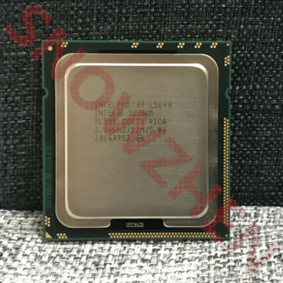 Intel Xeon L5640 CPU 6-Core 2.26 GHz 12MB SLBV8 LGA1366 Processor - Image 1 of 2