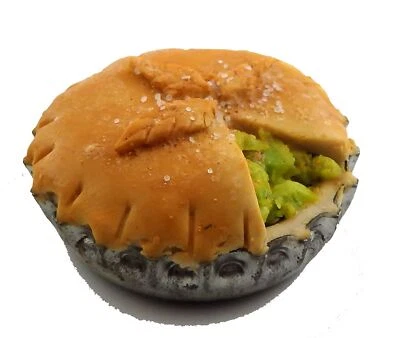 Casa Delle Bambole Fatto Grande Apple Torta Miniatura a Mano Cibo 1:12 Scala - Immagine 1 di 4