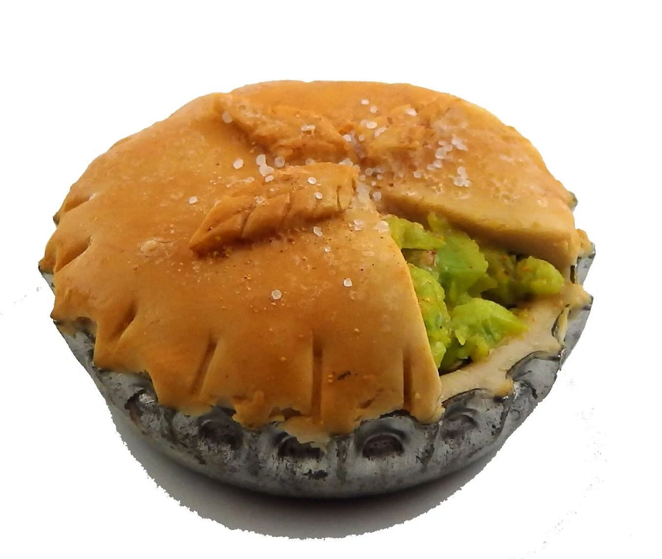 Casa Delle Bambole Fatto Grande Apple Torta Miniatura a Mano Cibo 1:12 Scala - Immagine 1 di 4