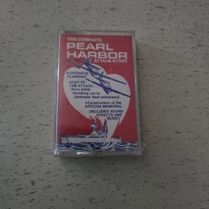 THE COMPLETE PEARL HARBOR ATTACK STORY WWII WW2 Hawaii Cassette Tape SEALED NEW - Picture 1 of 3