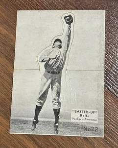 1934-36 Batter Up # 22 Red Rolle Yankees New York Yankees Baseballkarte - Bild 1 von 2