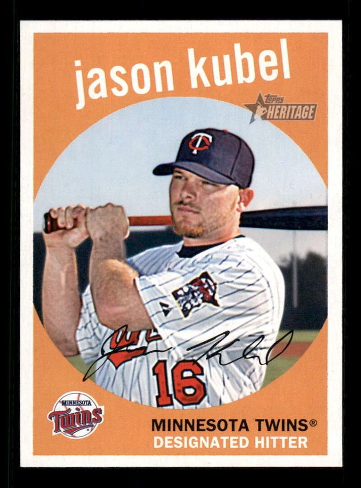 2008 Topps Heritage High Numbers Baseball #501-720 Base Card Singles (You Pick)  - Image 1 of 1