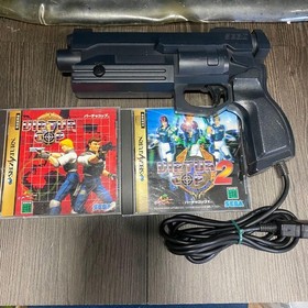 Virtua Cop 1 2 Virtua Gun Sega Saturn Japan ra