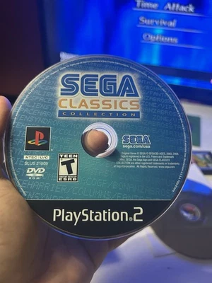 PS2 Sega Classics Collection (Sony PlayStation 2, 2005) Disc Only - Image 1 of 3