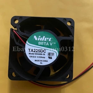 1pcs NIDEC TA225DC B34488-16 6025 12V 0,33A 6CM ventola di raffreddamento - Foto 1 di 2