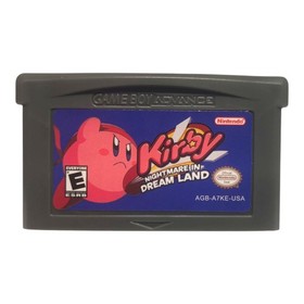 Kirby Nightmare in Dream Land GBA Video Game Gameboy Advance 2002