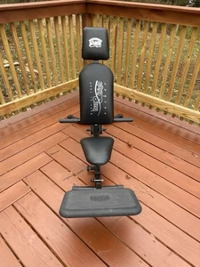 BODY BY JAKE BUN & THIGH ROCKER W/ 4  RESISTANCE BANDS GREAT  CONDTION!!!!!! - Picture 1 of 12