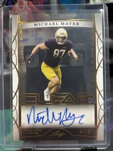 Michael Mayer 2022 Trinity Leaf Auto/10 - Imagen 1 de 2