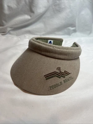 Visera de golf Pebble Beach beige para mujer Foto 1 de 4