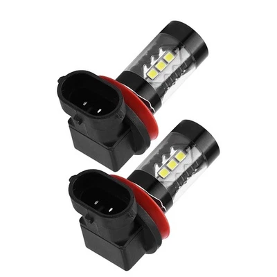 2 Pcs H11 H8 12V‑24V 80W Car High Power Bright LED Fog Daytime Light Bulbs SG - Image 1 of 4