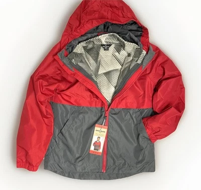 NUEVO CON ETIQUETAS ⭐️ Chaqueta Eddie Bauer Jóvenes Niños Ligera 3 en 1 Roja/Gris MEDIANA 10/12 Foto 1 de 4