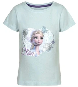 Disney frozen Elsa T-shirt Hellblau GR. 110/116 - Bild 1 von 1