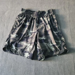 Under Armor Trainingsshorts Herren Größe Medium Large tarnfarben grün elastischer Bund - Bild 1 von 12