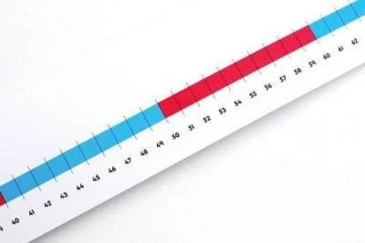 Numicon: 0-100cm scale Number Line (Numicon) by Oxford University Press [Poster] - Photo 1/2