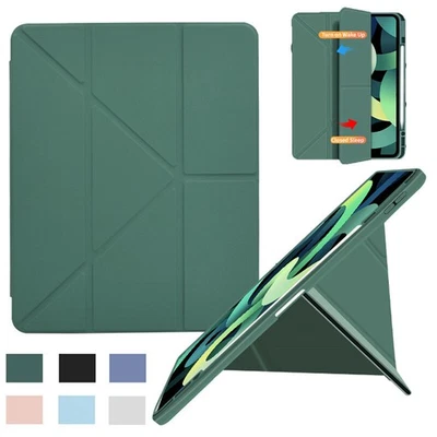 Custodia Smart Leather Stand per iPad 5/6/7/8/9/10/11a generazione MiniAirPro 11" 12,9" - Immagine 1 di 4