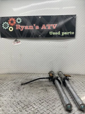 2003 01-05 Yamaha Fazer FZ1 FZS1 FZS1000 Left Right Fork Suspension Damper BENT - Image 1 of 4