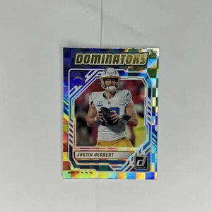 2025 Panini Donruss - Justin Herbert DOMINATORS #DOM-JHT LA CHARGERS QB ⚡⚡⚡ - Bild 1 von 2