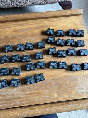 Over £400 worth with 32Pcs Push Button Switches Model Number: BE101C BE102C  - Image 1 of 4