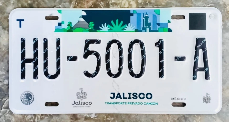 JALISCO MEXICO License plate Expired - Image 1 of 1