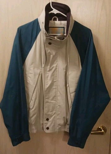 VETEMENTS Giacca Sri Lanca Stratojac Medium Tan Beige Verde Viola Manica Lunga Zip