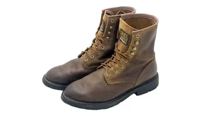Ariat Cascade Herren 8" Braun Leder Arbeitsstiefel Größe 10,5 D - Bild 1 von 12