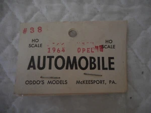 Opel Oddo's 1964 yeso nuevos modelos HO #38 - Imagen 1 de 2