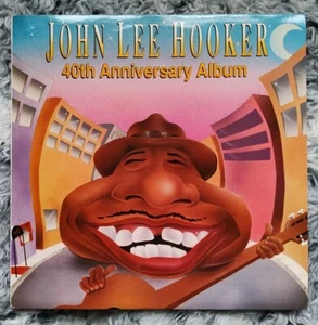 JOHN LEE HOOKER 40th Anniversary Album LP US 1948-1961 Delta Blues COUNTRY BLUES - Picture 1 of 6